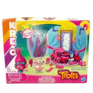 Trolls Building Set Bridget's Makeover Mania 35piece NEW IN‎ BOX